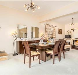 5 bedroom villa with pool & seaview, Perithia, sleeps 10